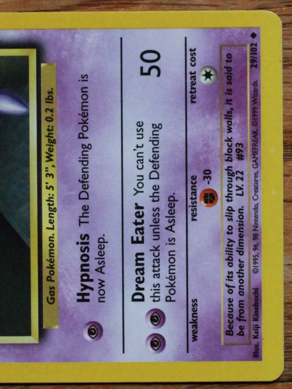 Vintage Pokemon 1999 